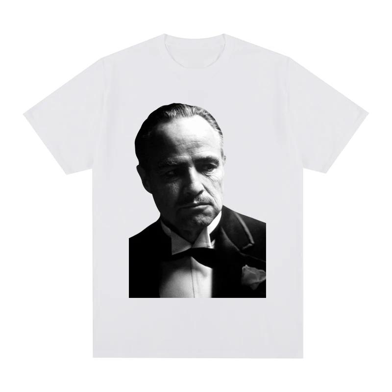 ASAP Godfather Hip Hop Harajuku Portrait Graphic Aesthetics Casual Loose Couple T-shirt Cotton Men T Shirt New TEE TSHIRT Womens