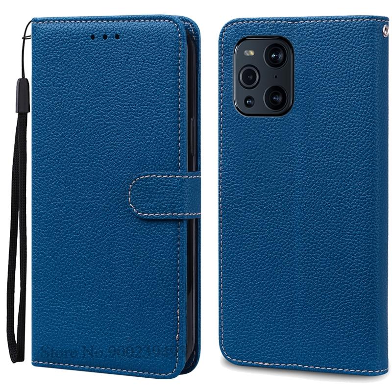 For OPPO Find X3 Pro Case Luxury Leather Flip Case For Oppo Find X3 Pro Wallet Cover Phone Case For Oppo Find X 3 Pro Case Funda