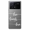 For Xiaomi Poco X6 Pro Case Transparent Cute Soft Silicone TPU Coque for Poco X6 / X6 Pro 5G Phone Cover X 6 X6Pro Clear Shells