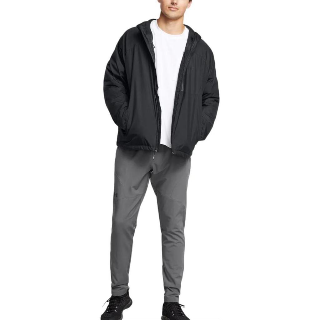 Under Armour Windproof Warm Comfortable Jacket Men Jacket Black 1388902-001