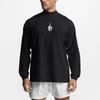 Mens Running Fitness Sporting High-collar Long Sleeve Tshirt Fashion Oversized Clothing Bodybuilding Fashion Casual T Shirt