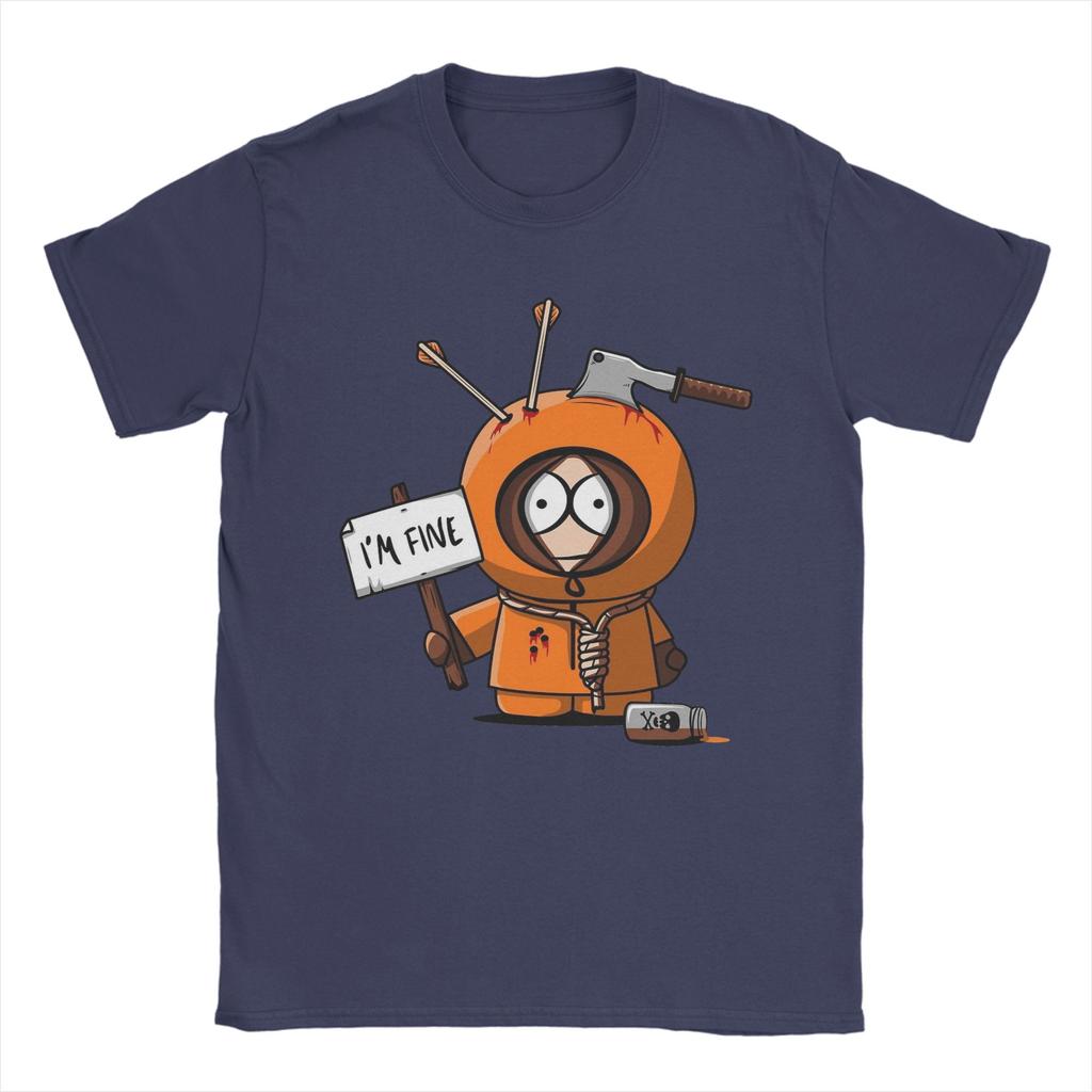 Unisex SouthParks Kenny Im Fine T-Shirts Baumwollkleidung Vintage Kurzarm Rundhals T-Shirt Geschenkidee T-Shirts