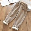 Harem Pants Corduroy Children Outfits Tracksuit Winter Cotton Trousers Kids Outwear Pants Boys Girls Casual Warm Loose Pants