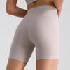 High Waist Butt-Lifting Yoga Shorts - Three-Quarter Length for Slimming and Fitness