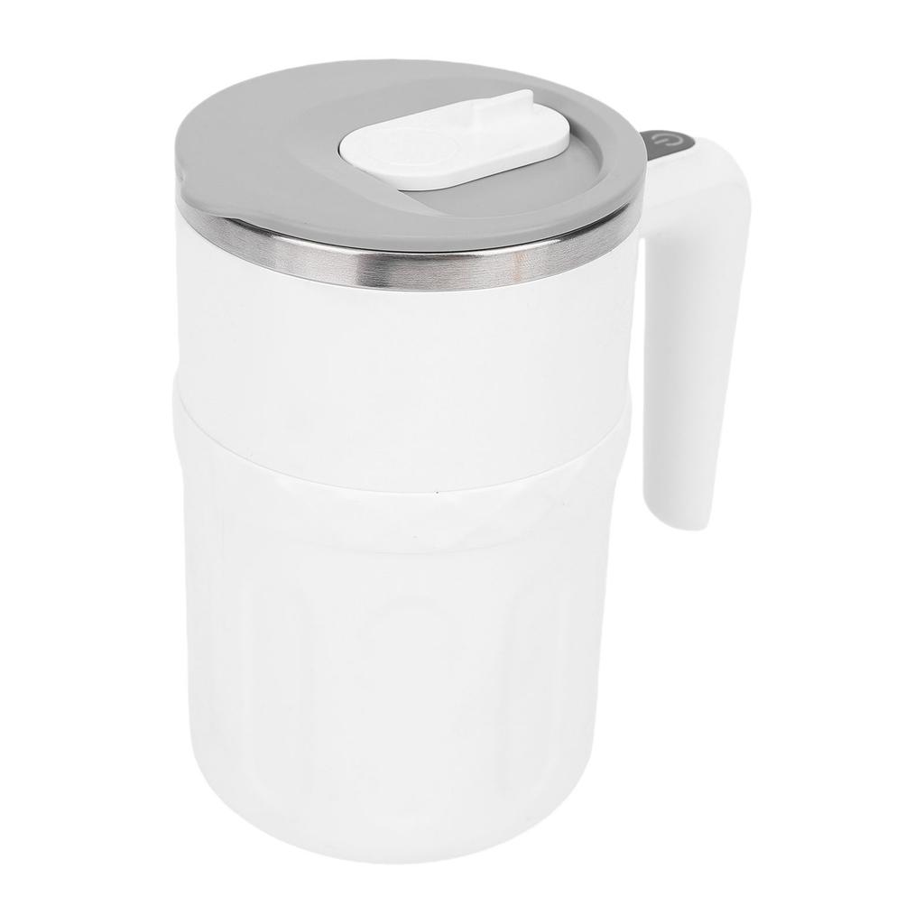 Selbstrührende Kaffeetasse 304 Edelstahl 380ml LED Temperaturanzeige Wiederaufladbarer Magnetischer Automatischer Mischbecher