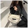 Women's Water-Repellent Nylon Crossbody Bag: Autumn/Winter Casual Solid Color Shoulder Bag