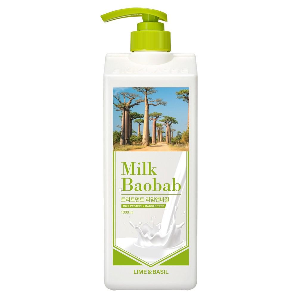 Milk Baobab Treatment Lime & Basil 1L 1 Pcs
