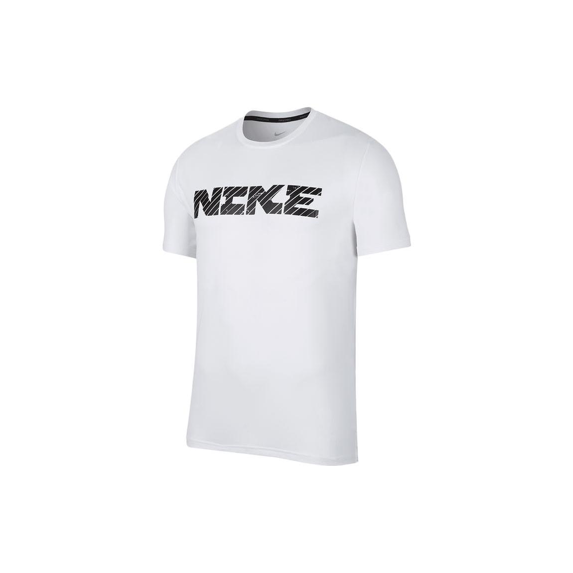 Мужские белые футболки Nike с круглым вырезом Умеренные Другие DD1751-100 L