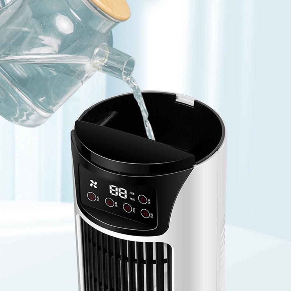 Portable Air Conditioner Fan 6H Timer Desktop Fan 300ML Water Tank Water Cooling Fan for Home Bedroom Office