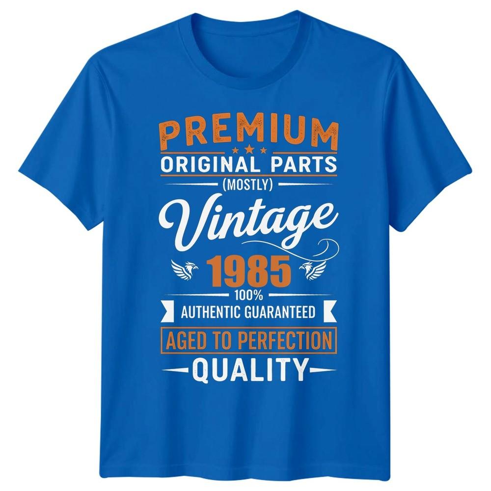 Vintage 1985 Original Parts Mostly 41st Birthday Unisexs TShirt Unisexs Graphic Tee