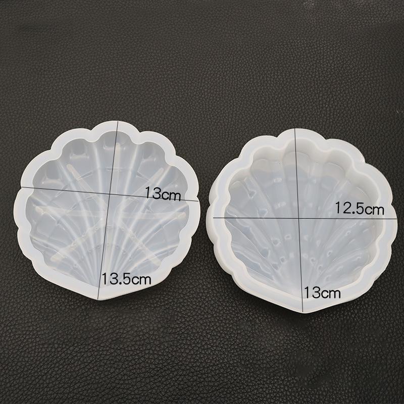 Silikonform Muschel Epoxidform Aufbewahrungsbox Kristallkleberform Diy handgefertigt