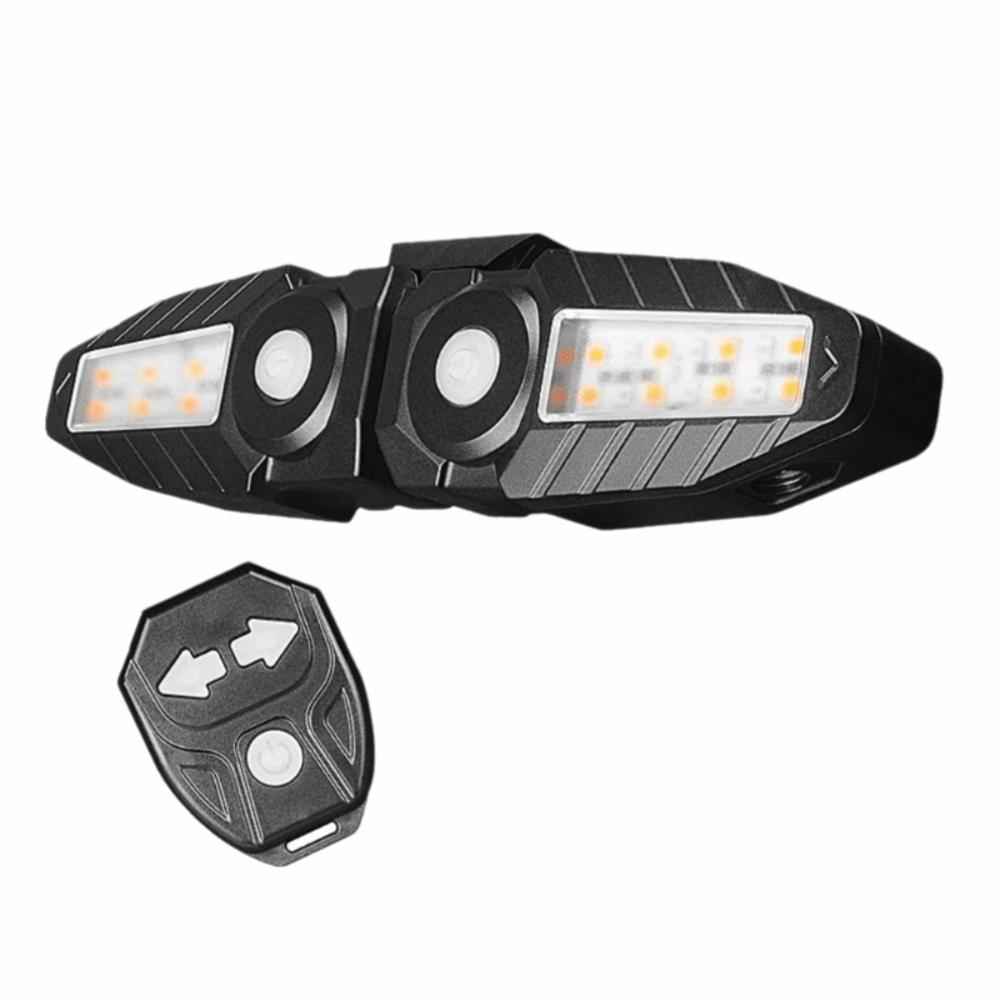 with Turn Signals Bike Tail Light Remote Control LED MTB Rear Light Safety Warning