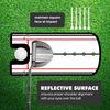 -Golf Putting Practice Mirror Putting Mirror Alignment Training Aid Golf Practice Putter Mirror Eye Line