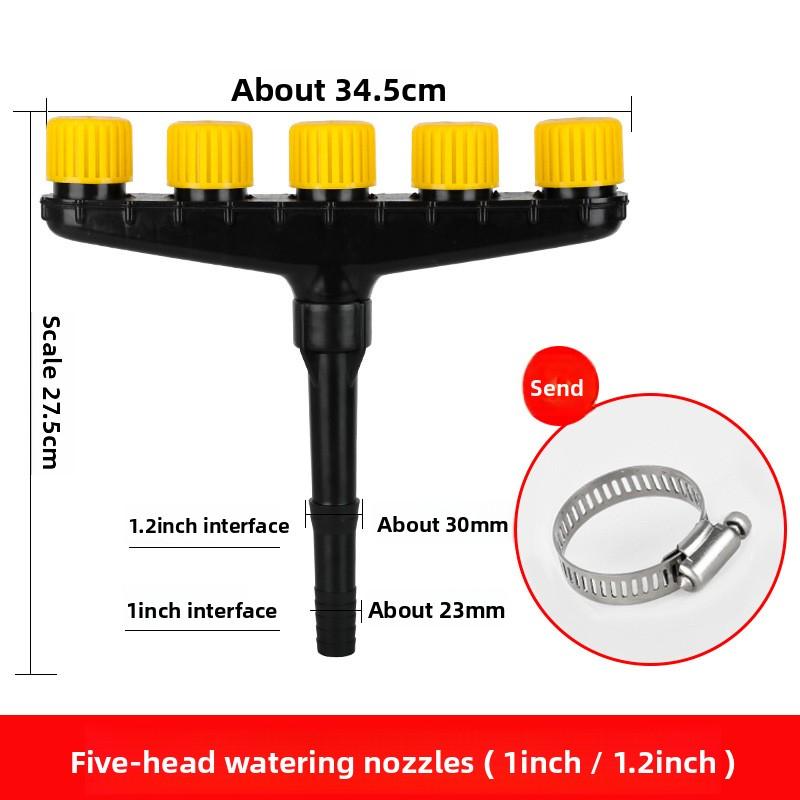 4 Sprinkler Heads Agriculture Atomizer Nozzles Home Garden Lawn Water Sprinklers Farm Vegetables Irrigation Spray Adjustable Nozzle Tool
