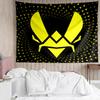 logo Team Vitality Tapestry for Bedroom Aesthetic Classroom Tapestries Wall Hanging for Living Room Dorm Office,Ideal Creative Gift