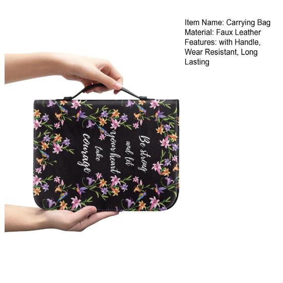 Taška na přenášení Bible s uchem Uzavírání na zip Odolná proti opotřebení Vodotěsná Přenosná Potisk