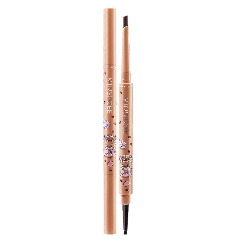 Mingxi Zhi Waterproof Smudge-Proof Double-Ended Eyeliner Pencil for Women