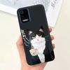For LG K52 Q52 2020 Phone Case Soft Matte Silicone Capa For LGK52 LGQ52 2020 Funda Goothic Style Cartoon Back Cover Cute Pattern