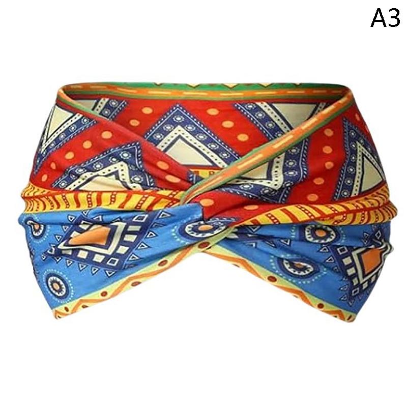 Verbredende Hoge Sterkte Boheemse Yoga Sport Hoofdband Afrikaanse Stijl Hoofdband Yoga Hoofdband Voor Oefening