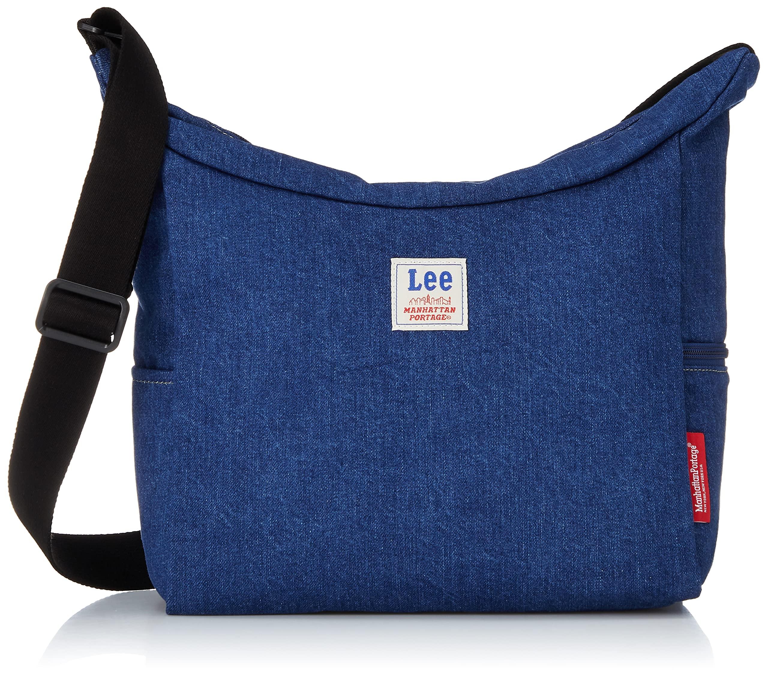 

Оригінальна сумка через плече Сумка через плече Lee Blue [Manhattan Portage] [Офіційний] Bed-Stuy синій