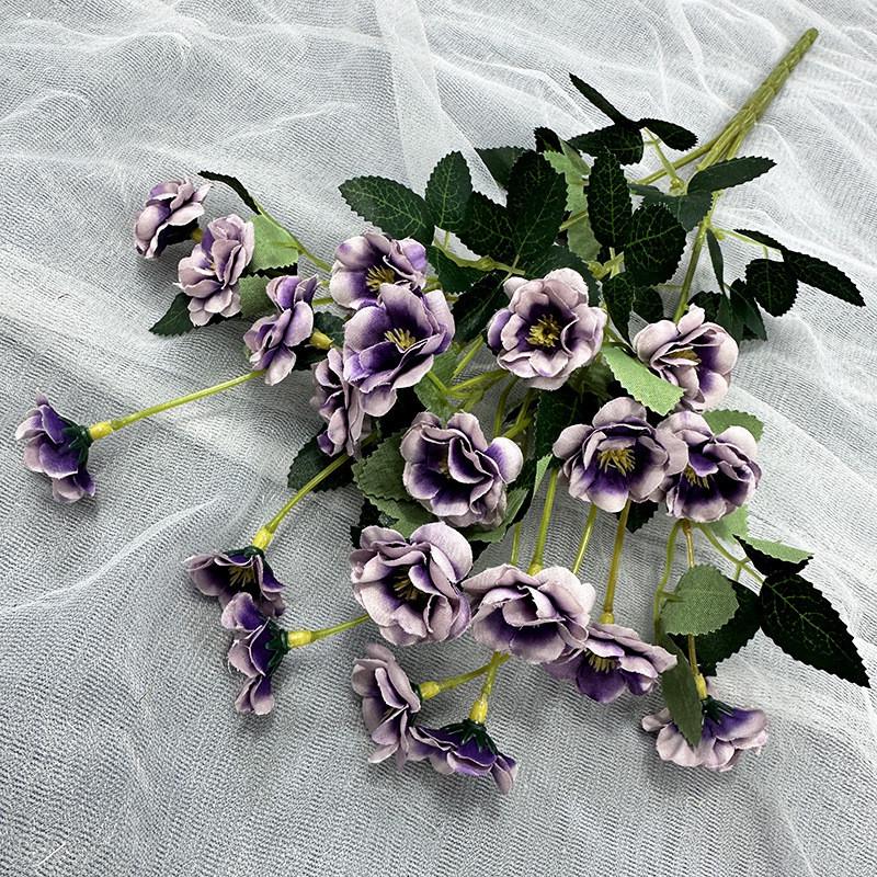 Simulated Plant Chinese Rose Wedding Hotel Restaurant Desktop Props Decoration