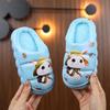 Children's Winter Home Warm Cotton Shoes New Thickened Non-slip Soft Sole Cartoon Cute Indoor Home Cotton Slippers