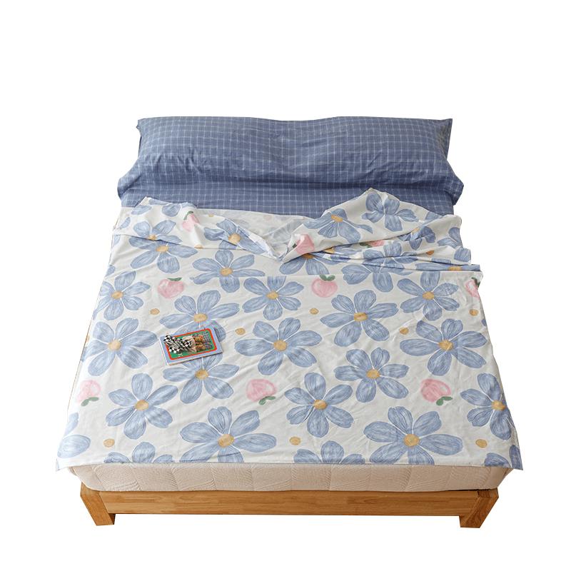 Somrelle Pure Cotton Travel Sleeping Bag Liner 160x210cm чернил синий