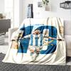 Messi's Legacy Soccer Blanket Soft Warm Cozy Perfect for Seaside Bed Bedding for All Occasions Stylish Decor