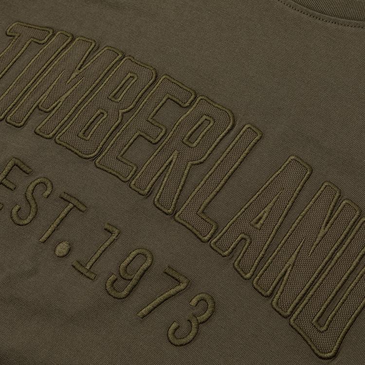 Timberland Short Sleeve Summer Comfortable Casual Breathable Printed T-Shirt Men Tops Army-Green A6QVVA58