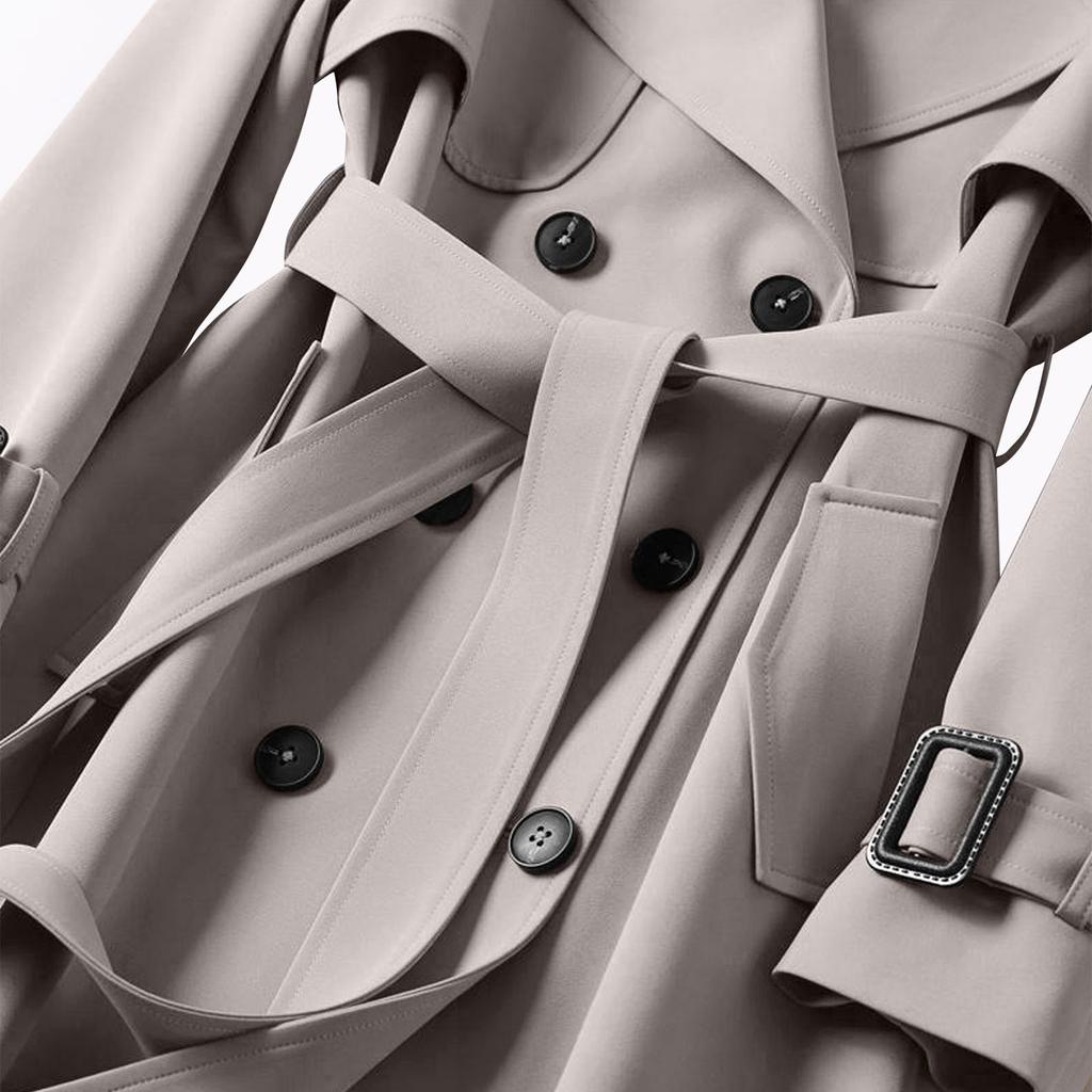 Women's Fashion Casual Jacket Long Sleeve Lapel Solid Color Jacket