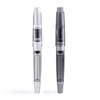 Natami Vacuum Filling Fountain Pen, Titanium & Acrylic, for Writing, Office & Business Use, Large Capacity Pen with Gift Case