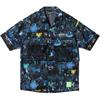 Li Ning Badfive Chongqing City Limited Edition Fog Capital Trend Casual Sports Breathable Pocket Short Sleeve Shirt Men Shirts Dark-Blue ASHR135-1