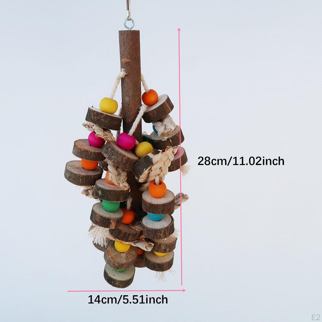 Bird Toy Parrot Chewing Practicing Climb Play Equipment Creative Hanging for
