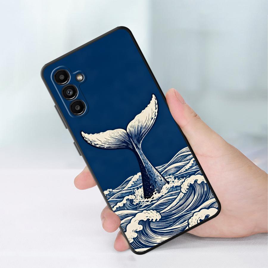 Phone Cover Case for Samsung Galaxy A57 A26 A37 A22 A23 A73 A51 A52 A36 A25 A53 A35 A32 A55 A24 A72 A71 Creative Marine
