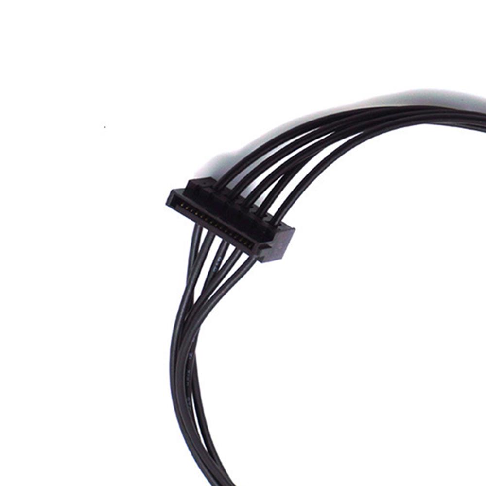 Pevný disk Mini napájecí kabel 6-pin na 2 SATA 15-pin 1-disk