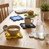 Flexible Mug Pad Thickened Heat‑proof  Pad No Strange Odor Cup Mat  Office Desktop Table