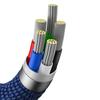 Cable Baseus  Baseus CAJY000303 Lightning - USB-C PD Cable 20W 480Mb/s 2m - Blue