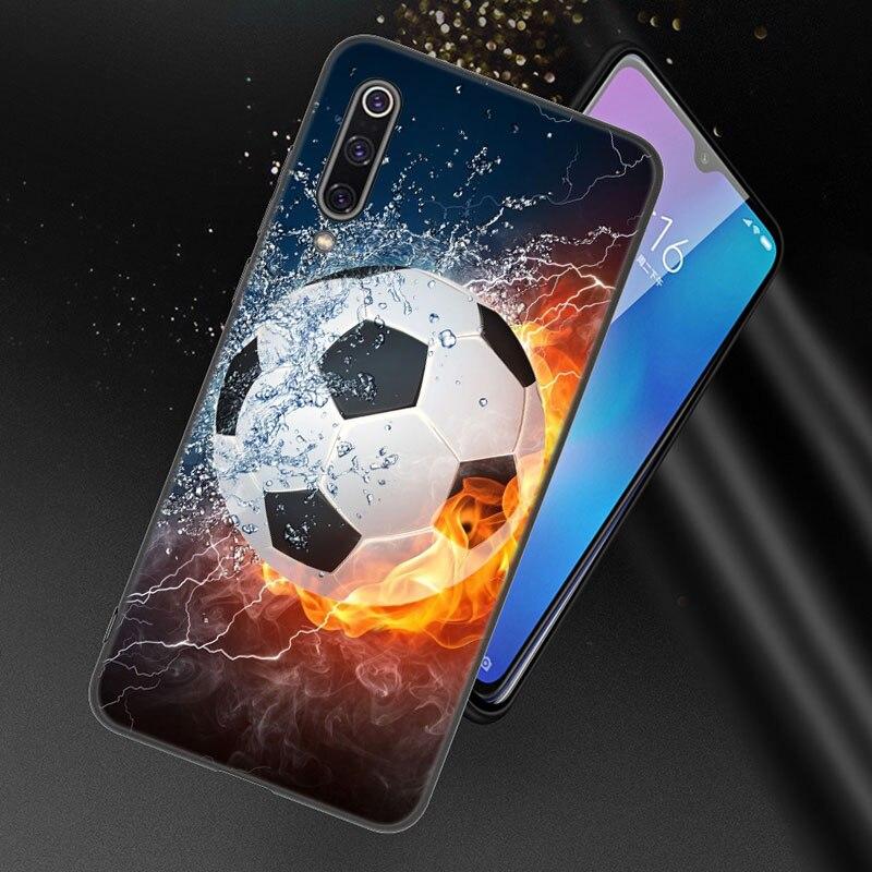

Чехол для телефона с огненным футбольным мячом для Xiaomi Redmi 7 7A 8A 9i 9A 9C 10 10A 10C K20 Note 5 6 Mi 8 9 9T Pro A2 Lite A3 6X Mix 3 Xiaomi Mi 9 Lite
