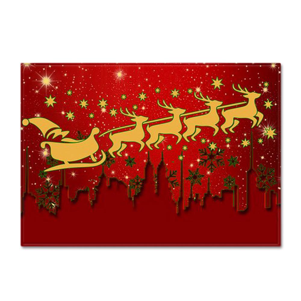 Christmas Living Room Floor Mat Bedroom Dining Room Carpet Carpet Doormat