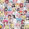 10/50/100pcs Puella Magi Madoka Magica Anime Graffiti Stickers Decals Kawaii DIY Stationery Bike Cute Decoration Sticker Toys