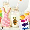 500 Sheets/roll Of Easter Stickers, Stickers, Cartoon Bunny Easter Eggs, Cute Rewards, Children's Small Fresh Label Stickers