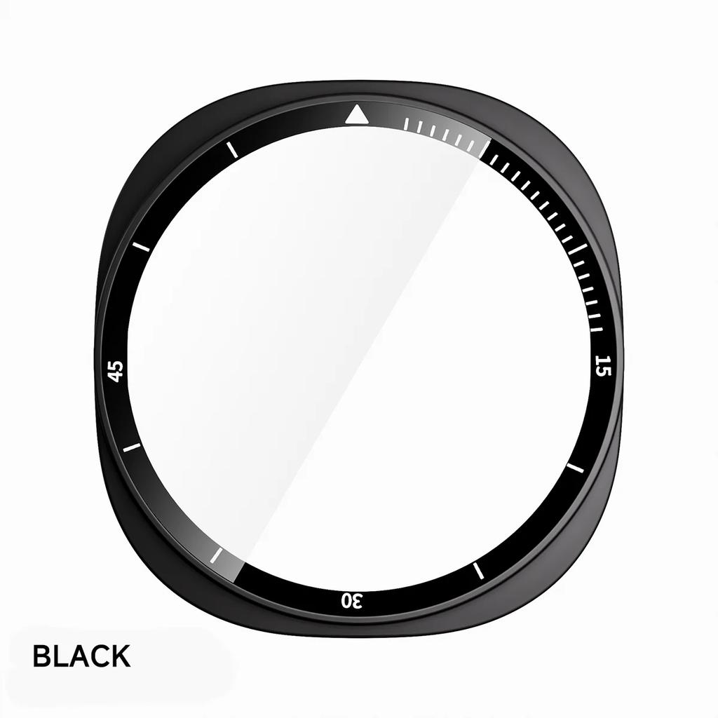 Tempered Glass+ PC Cover for Samsung Galaxy Watch 8 44mm All Coverage Protective Bumper Case for Galaxy Watch 8 40mm Accessories