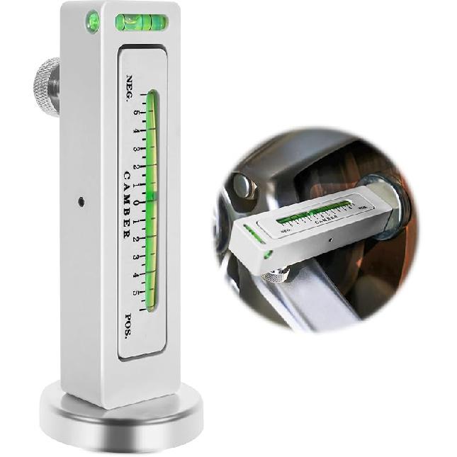 Adjustable Magnetic Gauge Tool, Wheel Camber, Caster Pillar And Wheel Alignment Tools For Automotive Truck RV Tire Repair