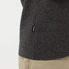 Avirex Daily Rib Half Sleeve T-Shirt (Antibacterial, Anti-odor) Men's Size Large, 6143508, Gray, 014