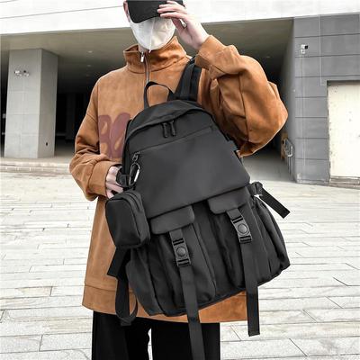 Stylish Men's Large Capacity Laptop Backpack for College and Business Travel