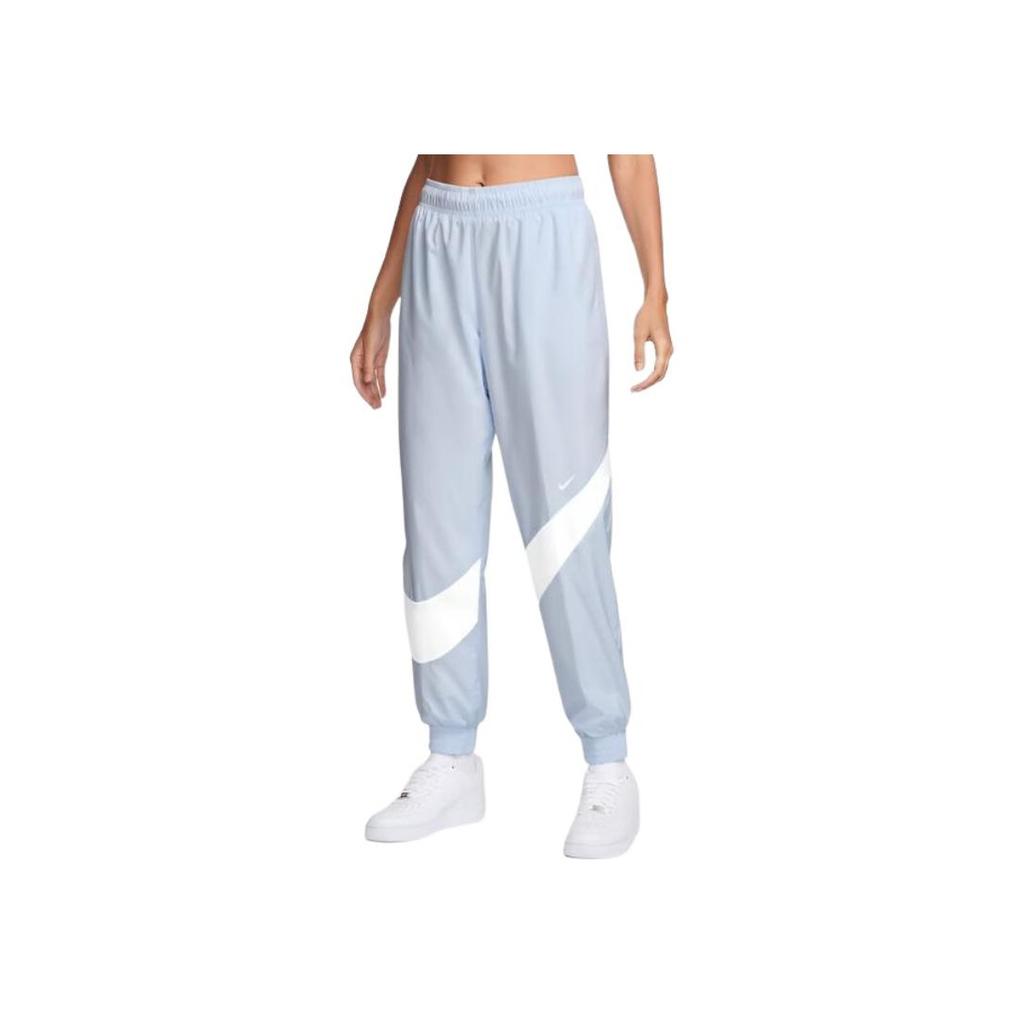 Nike Lässige Stricksporthose mit mittlerer Taille Damen Unterteile Blau HM8977423