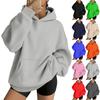 Women's Oversized Drop Shoulder Hoodie Pullover Long Sleeve Casual Loose Fit