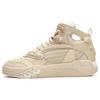 Desperado Bat Shoes Basketball Culture Mid-Top Retro Basketball Shoes Women Sneaker Cassava-Powder Snow-White T12W243221FTS