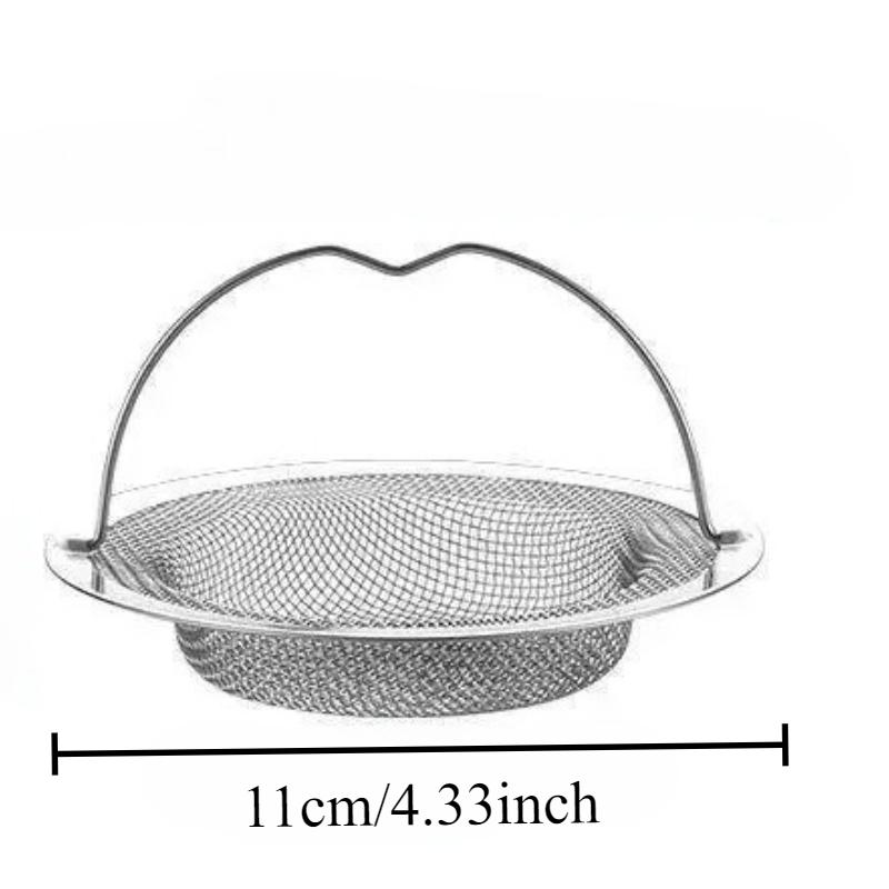 Kitchen Sink Filter Screen Hair Filter Bathroom Anti-blocking Sink Filter Screen Floor Drain Pad Sink Strainer Slag Screen