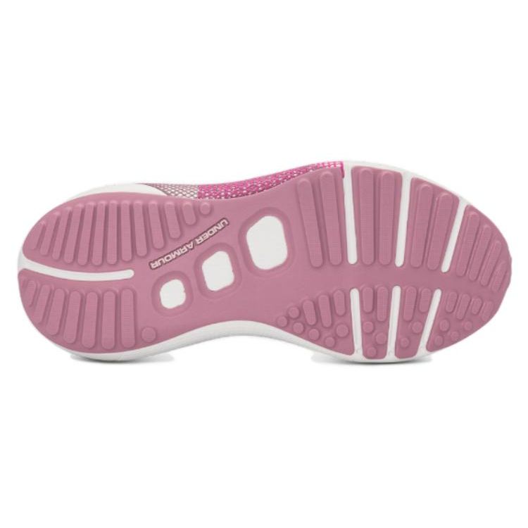 Under Armour HOVR Phantom 3 Lace-Up Low-Top Running Shoes Women sneaker Pink White 3025517-604